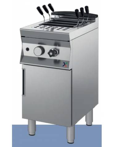 Cuocipasta a gas 1 vasca da 40 litri - cm. 40x70x85h