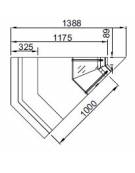 Banco ventilato VCP - Angolo 45° interno