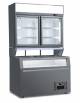 Espositore murale combinato per surgelati - temperatura sopra -22°C/-18 °C e sotto -22 °C / +10 °C - cm 145,4x85x210,2h