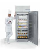 Armadio refrigerato per pasticceria, in acciaio inox, refrigerazione statica - cm 97,5x74x202,5h