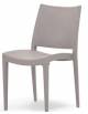 SEDIA con struttura in polipropilene - Colori : Bianco -Nero - Arancio - Verde - Grigio -Bordeaux -Beige - Senape