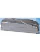Coperchio per carrello trasporto salme in ABS termoformato - cm 197x46x62h