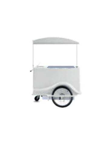 Carretto del gelato con bicicletta