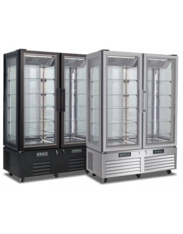 Vetrina verticale refrigerata no frost ad 1 porta battente - capacità 470 Lt - temperatura -18°C/-24°C - mm 670x718x2026h