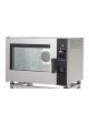 Forno gastronomia/pasticceria a gas in acciaio inox  a convezione - vapore diretto  - 5 teglie GN 1/1 - cm 92x75x76h