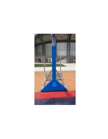 Coppia protezioni antinfortunistiche per impianti di basket monotubolare articoli DN11852, DN11853 e DN11854