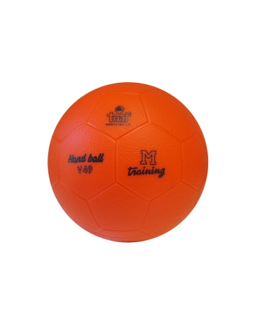Pallone pallamano in PVC n.2 - colore rosso. diametro cm 17 peso g. 320