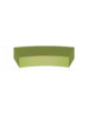 DIVANETTO CURVO BASSO A 45° - Privo di PVC e ignifugo in Classe 1IM - CM 76,5x35x31h - CONFORME AI CAM