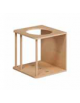 CHECUBO 1 Cubo aperto con facce diverse - CM 55x55x55h - CONFORME AI CAM