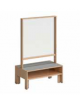 CAVALLETTO PER PITTURA SU TRASPARENTE cm 75x45x32/120h - CONFORME AI CAM