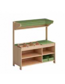 GIOCO SIMBOLICO ANCH’IO_COMPROVENDO BANCO CON SOPRALZO - CM 105x45x55/115h - CONFORME AI CAM