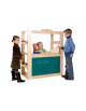 GIOCO CASA MERCATINO IN LEGNO cm 120x100x50h - CONFORME AI CAM