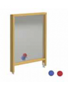 PANNELLO SPECCHIANTE IN LARICE PER AULE ESTERNE CM 107X11X135H