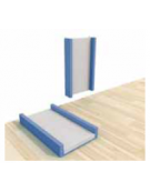 LENZUOLO SEMPLICE SOTTO CM 110X50 CON FASCE VELCRO PER LETTINO MORBIDO DN22293