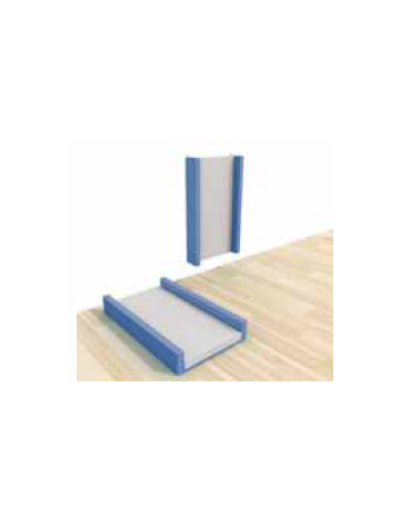 LENZUOLO SEMPLICE SOTTO CM 110X50 CON FASCE VELCRO PER LETTINO MORBIDO DN22293