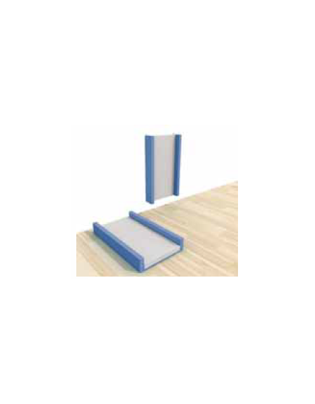 LENZUOLO SEMPLICE SOTTO CM 110X50 CON FASCE VELCRO PER LETTINO MORBIDO DN22293