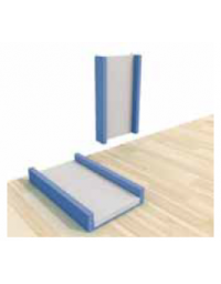 LENZUOLO SEMPLICE SOTTO CM 110X50 CON FASCE VELCRO PER LETTINO MORBIDO DN22293