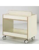 CARRELLO ESPOSITORE PORTALIBRI cm 85X50X62h