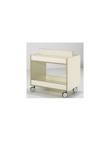 CARRELLO ESPOSITORE PORTALIBRI cm 85X50X62h