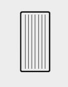 Fry top elettrico su banco con piastra rigata cromata - potenza 5,4 kW - cm 40x73x87h