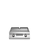 Fry Top elettrico da banco, piastra doppia liscia cromata - potenza tot.10,8 kW - cm 80x73x28h