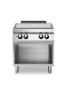 Tuttapiastra elettrico 4 zone su armadio aperto - potenza 4 x 2,5 KW - cm 80x73x87h