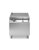 Brasiera elettrica ribaltabile motorizzata Lt.60 - VASCA IN ACCIAIO INOX - cm 80x73x87h