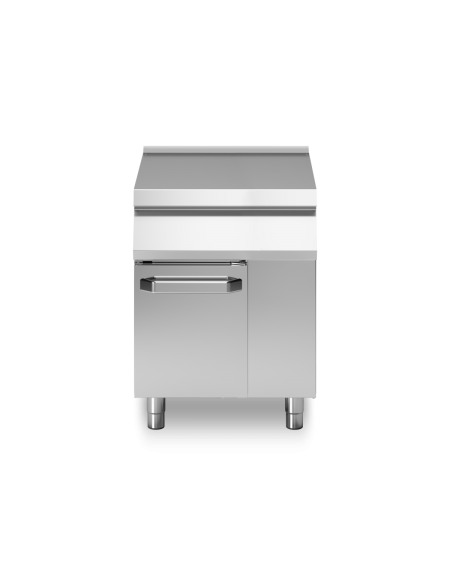 Elemento neutro per cucina professionale su vano con porta - cm 60x73x87h