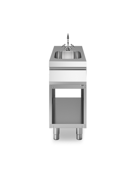 Elemento neutro con lavello, su vano aperto - cm 40x73x87h