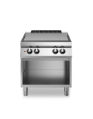 Tuttapiastra elettrico su vano aperto - 4 zone x 3,4 Kw - cm 80x90x87h