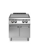 Tuttapiastra elettrico su vano con 2 porte - 4 zone cottura - potenza 2x3,4 kW  - cm 80x90x87h