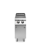 Cucina elettrica ad infrarossi su vano con porta - 2 zone cottura - potenza 2x3,4 kW - cm 40x90x87h