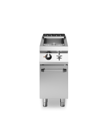 Cuocipasta a gas 1 vasca capacità 40 lt - potenza 14 Kw - cm 40x90x87h