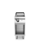 Bagnomaria a gas su armadio aperto - 1 vasca per GN1/1 + GN1/3 - potenza 3 Kw - cm 40x90x87h