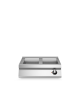 Bagnomaria a gas da banco - 2 vasche - capacità per 2xGN1/1 + 2xGN1/3 - potenza 2x3 Kw - cm 80x90x25h