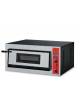 Forno pizza elettrico 4 pizze (Ø 300 mm) - 1 camera di cottura cm 61x61x14h - Misure esterne cm 90x73,5x42h