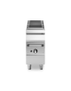 Griglia ad acqua grill a gas su armadio chiuso - 1 zona di cottura - potenza 11 Kw - cm 40x90x87h