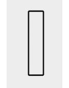 Elemento neutro da banco per cucina professionale - cm 20x90x28h