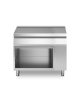 Elemento neutro su vano aperto per cucina professionale - cm 100x90x87h