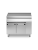 Elemento neutro su vano con 2 porte per cucina professionale - cm 100x90x87h
