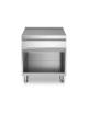 Elemento neutro su vano neutro, con cassetto per cucina professionale - cm 80x90x87h