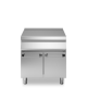 Elemento neutro su vano con porta - con cassetto - per cucina professionale - cm 80x90x87h