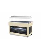 Espositore buffet refrigerato da cm. 142,5