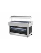 Espositore buffet refrigerato da cm. 142,5
