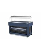 Espositore buffet refrigerato da cm. 142,5