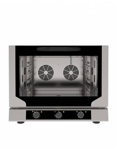 Forno elettrico a convezione con vapore 4 Teglie GN 1/1