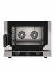 Forno elettrico ventilato a convezione con vapore diretto e porta laterale - N° 4 Teglie GN 1/1 - Trifase - Ventole bidirezional