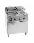 Cuocipasta a gas, 2 vasche capacità 40+40 lt. m.90/80