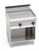 FRY TOP ELETTRICO DOPPIO LISCIO SU VANO APERTO CM 80x71.4x90h  - POTENZA kW 9,6