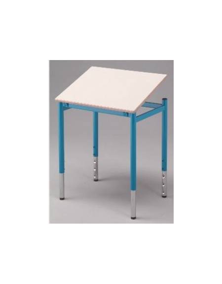 Banco monoposto regolabile multigrandezza sottopiano griglia metallica CM 70X50